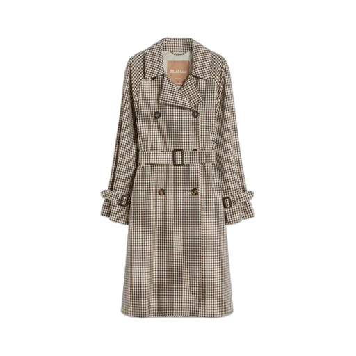 Long-Sleeved Trench Coat
