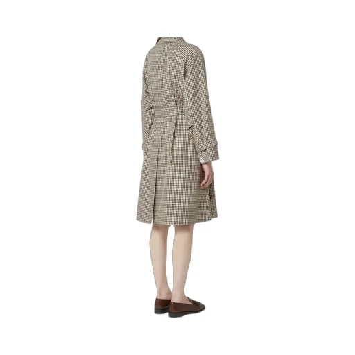 Long-Sleeved Trench Coat