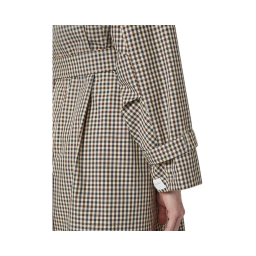Long-Sleeved Trench Coat
