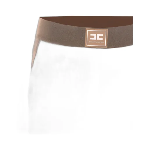 Elisabetta Franchi Shiny Bands Trousers