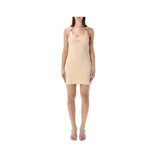 Jean Paul Gaultier Sleeveless Ribbed Mini Dress