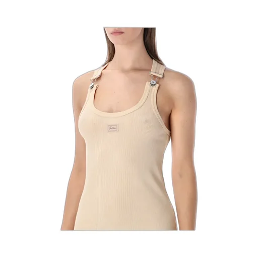 Jean Paul Gaultier Sleeveless Ribbed Mini Dress
