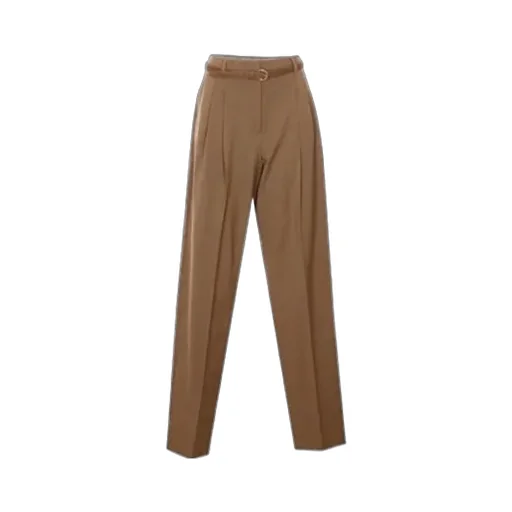Casual Pants With Belt Loops