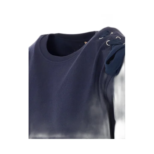Twinset Sleeveless Bow Detail T-Shirt
