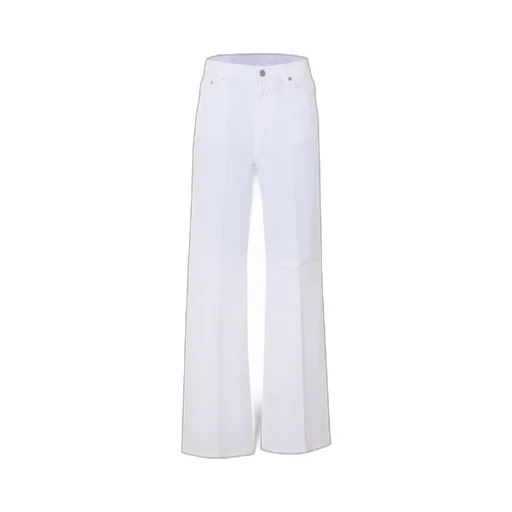 Dondup Logo Patch Wide-Leg Jeans