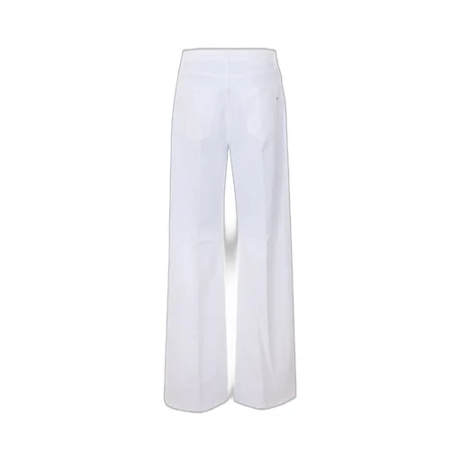 Dondup Logo Patch Wide-Leg Jeans