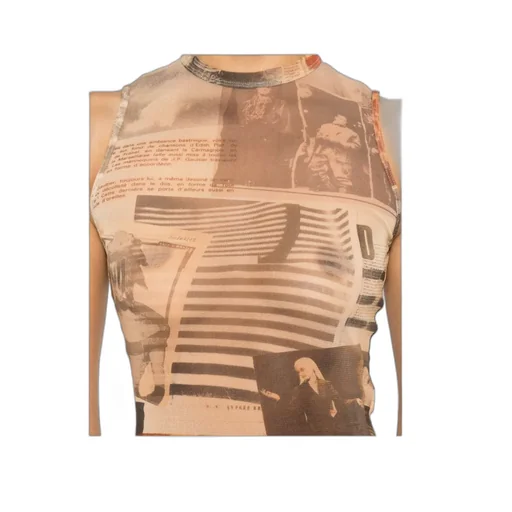 Newspaper-Print Top