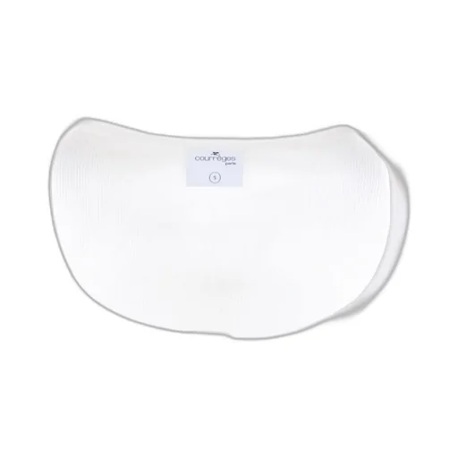 CourrÈGes Logo Embroidered Top