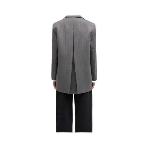 Ganni Striped Blazer