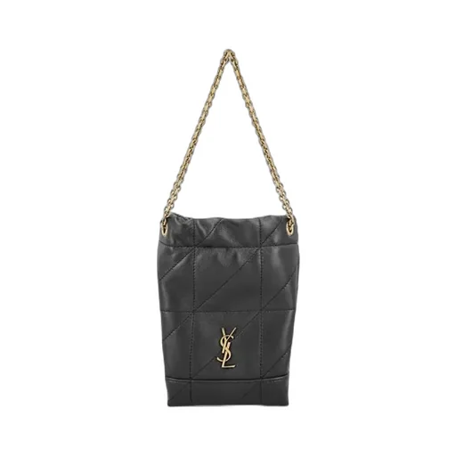 Saint Laurent Logo Plaque Chained Shoulder Bag