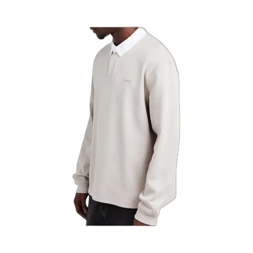 Long-Sleeved Polo Shirt