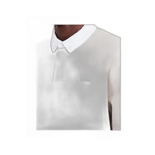 Long-Sleeved Polo Shirt