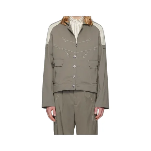 Fitz Military Long-Sleeved Casual Jacket