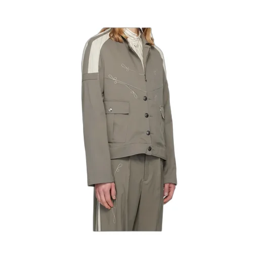 Fitz Military Long-Sleeved Casual Jacket