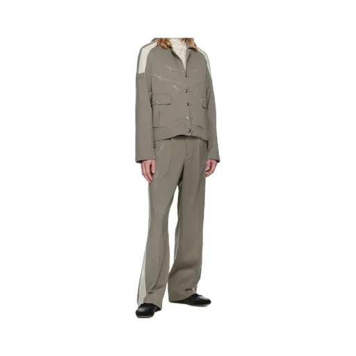 Fitz Military Long-Sleeved Casual Jacket