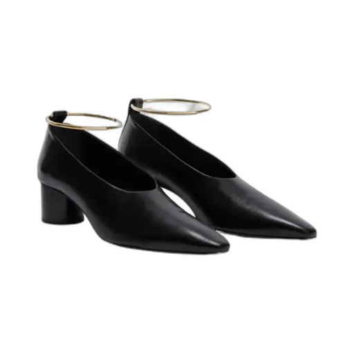 Ring Detachable-Metal Pumps