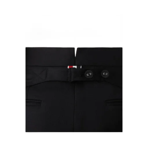 Tuxedo Stripe Wool Trousers