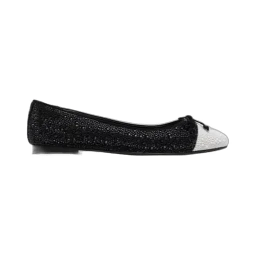 Tory Burch Bow-Detailed Embellished Flats