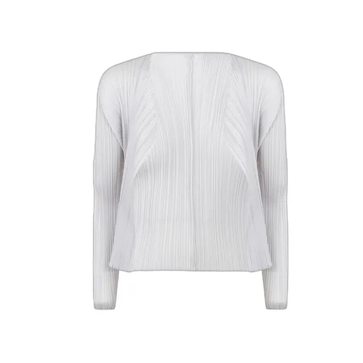 Pleats Please Issey Miyake Basics Cardigan