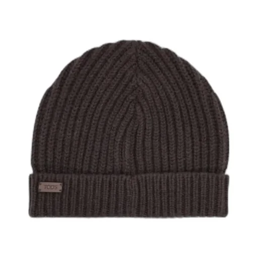 Logo-Decorated Knitted Hat
