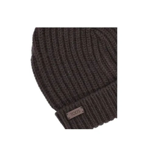 Logo-Decorated Knitted Hat