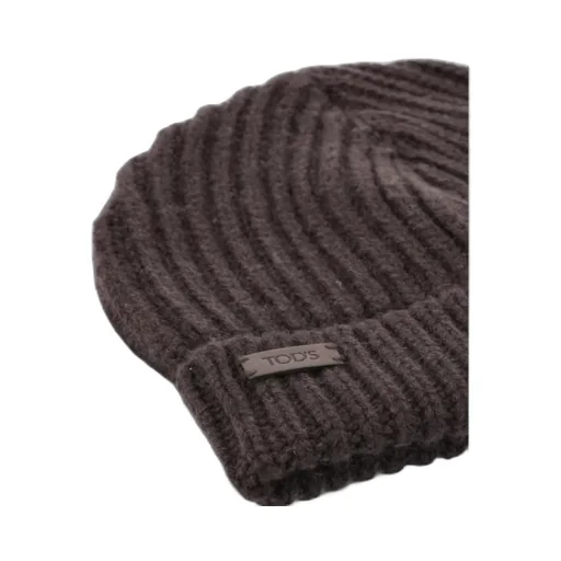 Logo-Decorated Knitted Hat