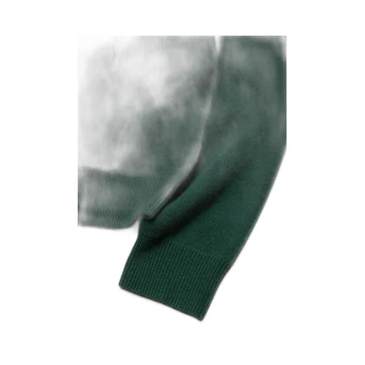 Knitted Long-Sleeve Hoodie