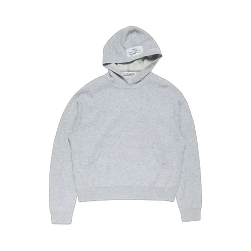 Knitted Long-Sleeve Hoodie