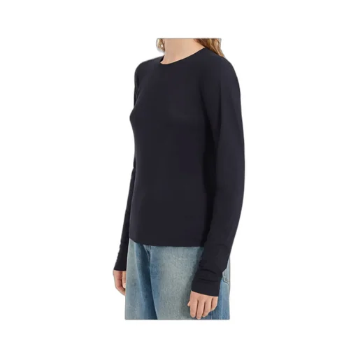 Mm6 Maison Margiela Long Sleeved Crewneck Top