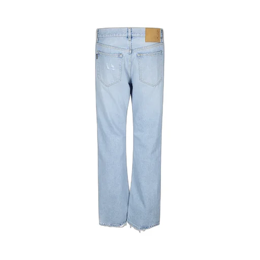 Haikure Logo Patch Straight-Leg Jeans