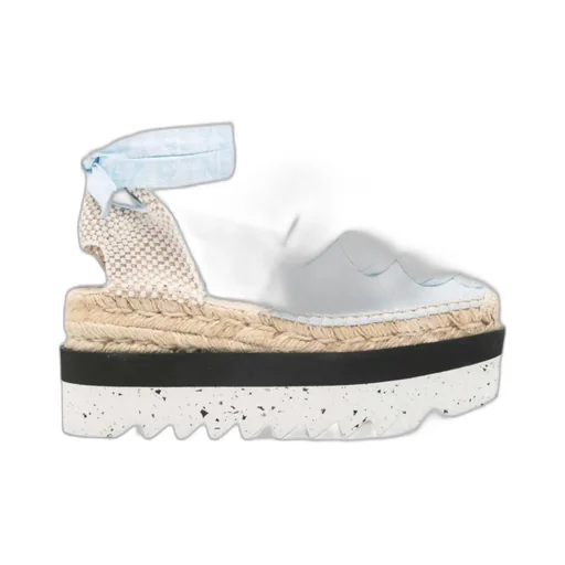 Platform Ribbon Espadrilles