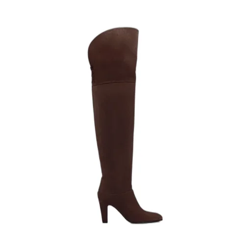 85Mm Eve Suede Over-The-Knee Boots