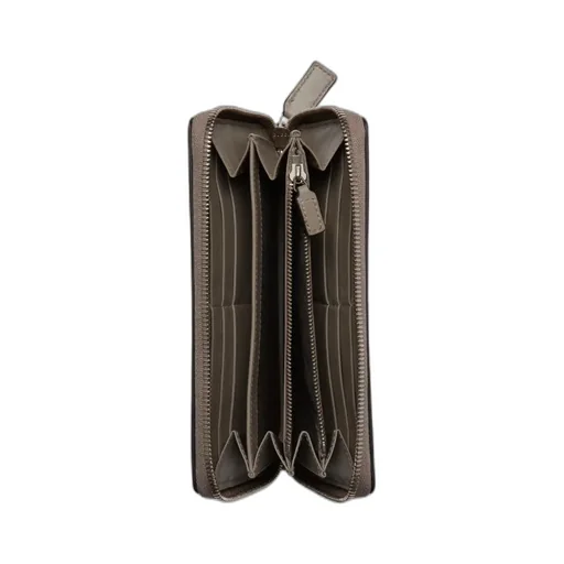 Zip Around Wallet With Horsebit