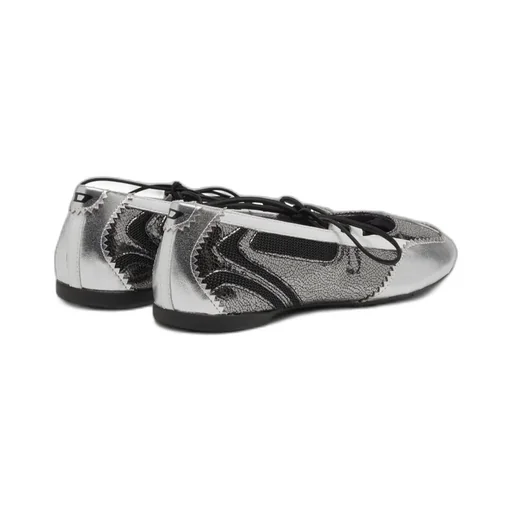 Lace-Up Ballet Flats