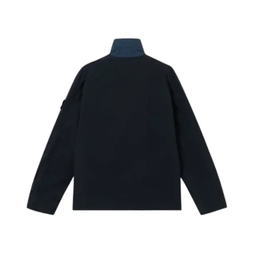 Stone Island Logo Patch Buttoned Jacket