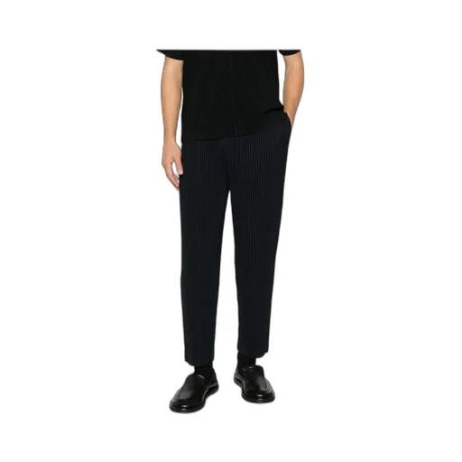 Straight-Leg Casual Pants