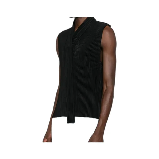 Pleated Vest