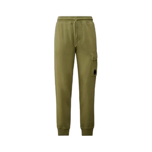 Brushed And Emerized Diagonal Fleece Cargo Lens Sweatpants