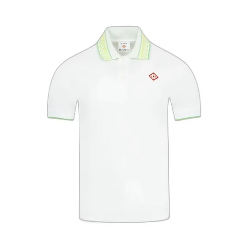 Laurel Trim-Collar Polo Shirt