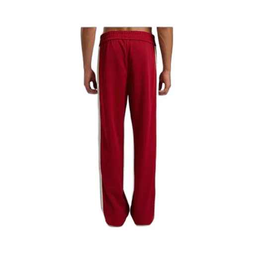 Zip-Up Side-Stripe Track Pants