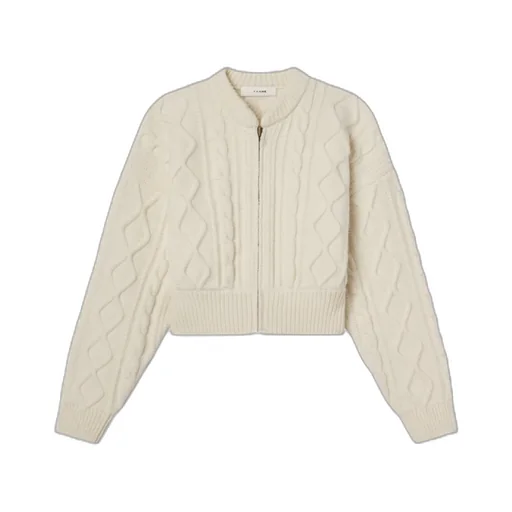 Long-Sleeved Knitted Cardigan
