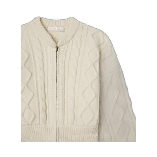Long-Sleeved Knitted Cardigan