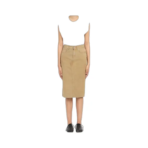 Seam Midi Skirt