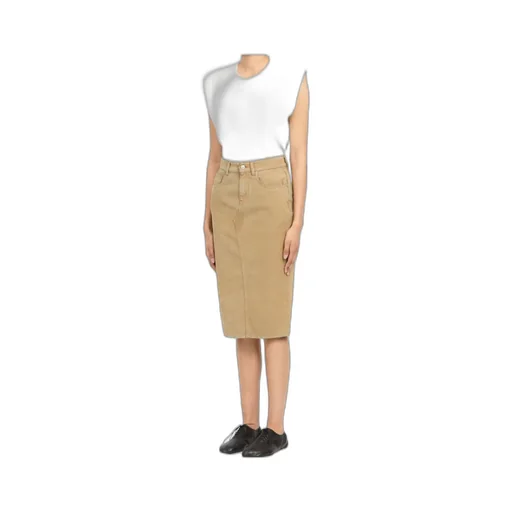 Seam Midi Skirt