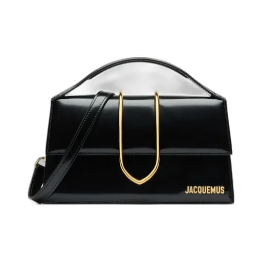 Jacquemus Logo Plaque Top Handle Bag