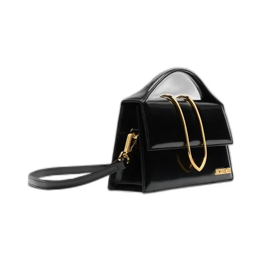 Jacquemus Logo Plaque Top Handle Bag