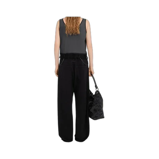 Mm6 Maison Margiela Mirrored Lace Slip Top
