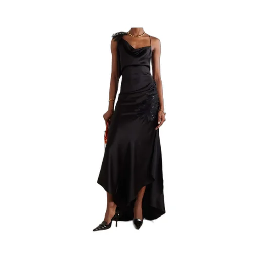 Asymmetric Lace Dress