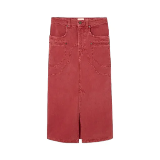 Britt Denim Midi Skirt