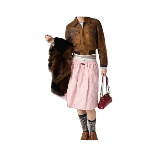 Waxed Suede Leather Jacket